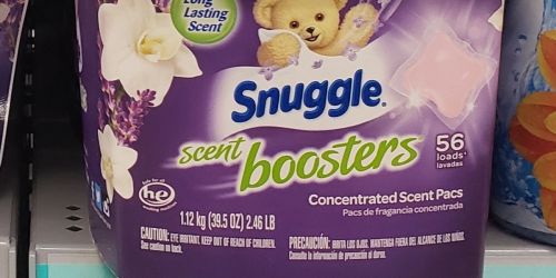 Snuggle Scent Booster Pacs 56-Count Only $5.57 Shipped on Amazon