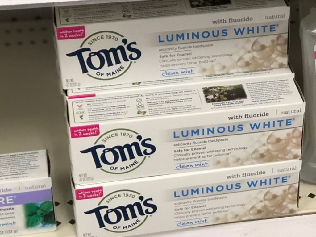 Tom's Luminous Toothpaste