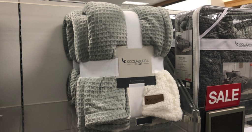 light grey ugg throw at kohl's