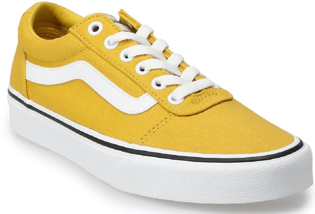 women's skater shoes in yello