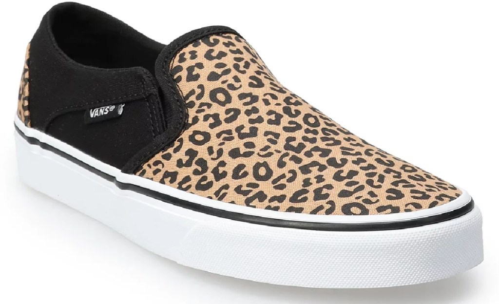 leopard print women's skate shoes