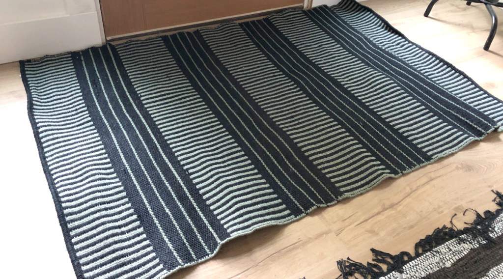 flatweave rug from joann