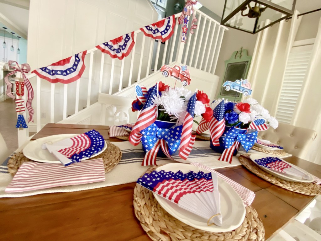 dollar tree patriotic decor