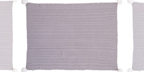 ED Ellen DeGeneres Cable Knit Baby Blanket Only $15.69 on Amazon