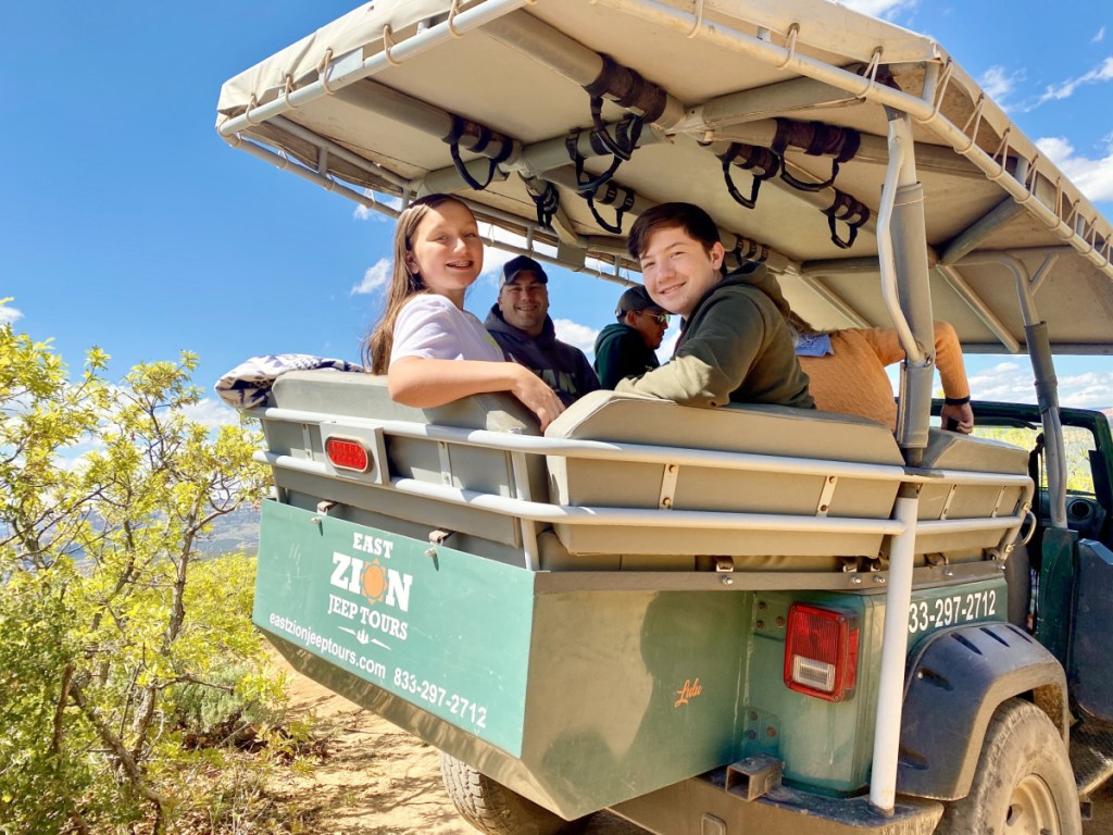 jeep tour in zion