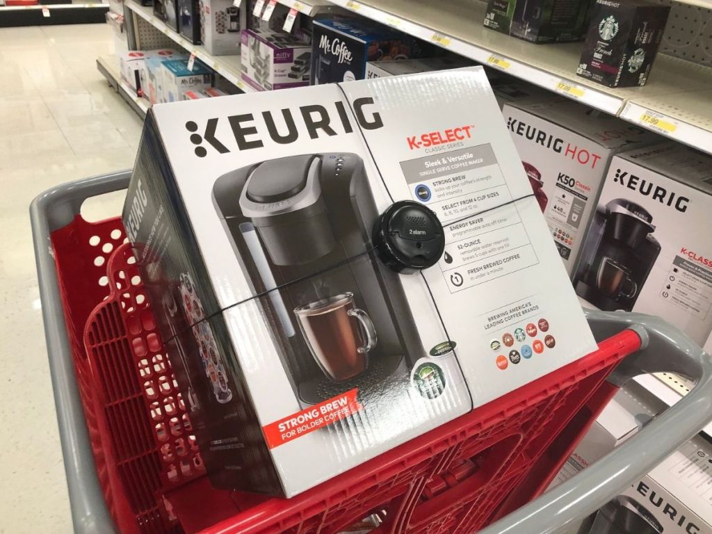 Keruig in Target shopping cart