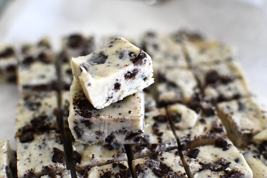 Oreo microwave fudge 