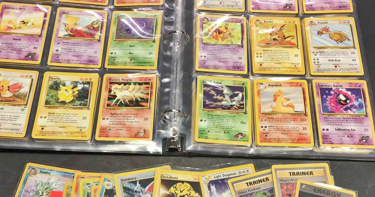 binder of pokemon cards