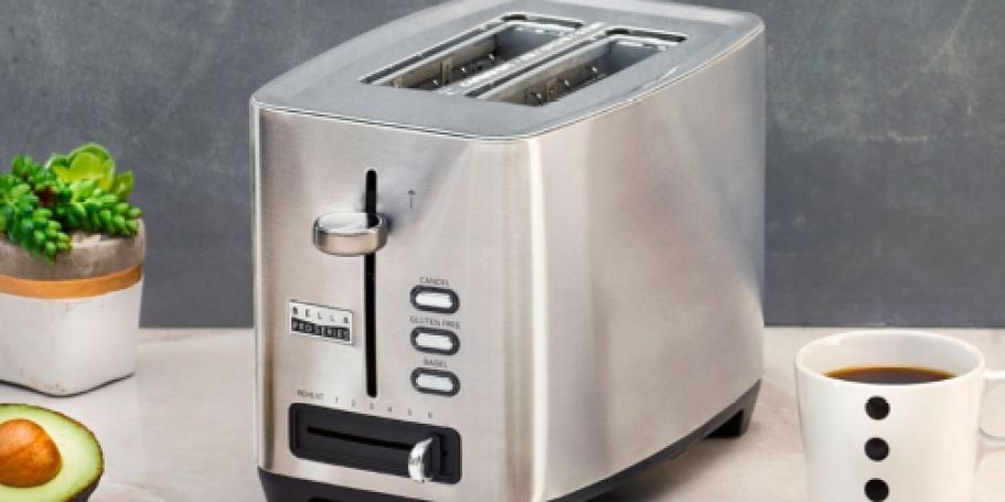 Bella Extra-Wide Slot Toaster Only $14.99 Shipped on BestBuy.online (Regularly $50)