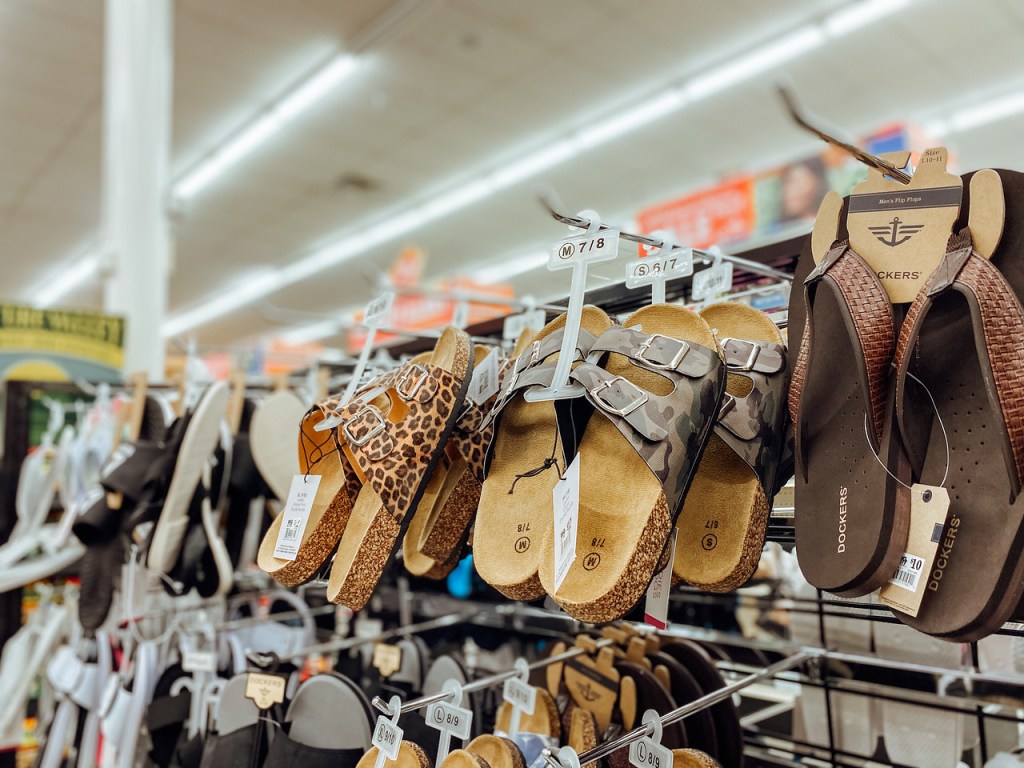 Big Lots Footbed Sandals