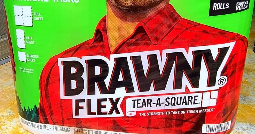 Brawny Paper Towel pack