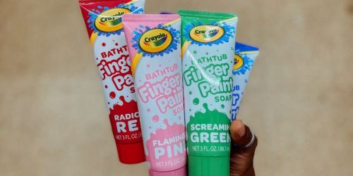 Crayola Bathtub Finger Paint Soap Only $1 at Dollar Tree