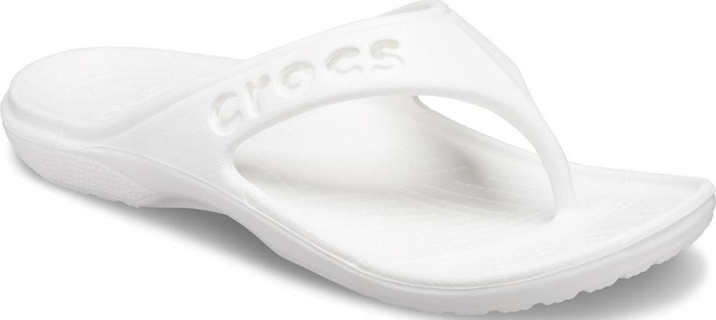 white sandal