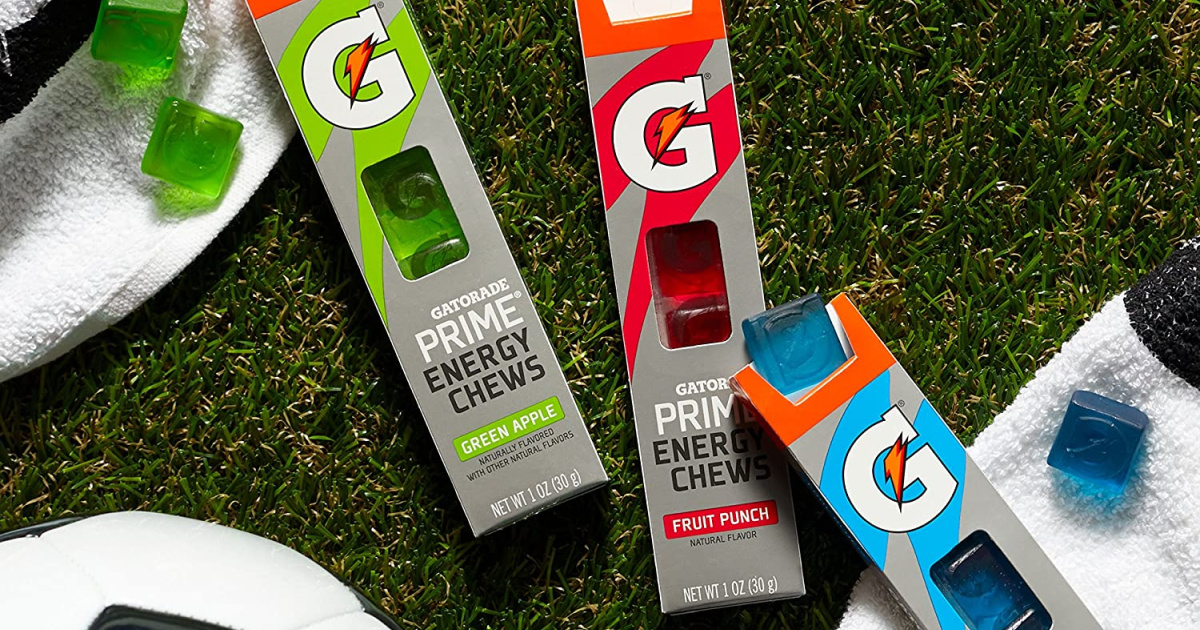 Gatorade Prime Energy Chews 96-Count Only $12.64 Shipped on Amazon