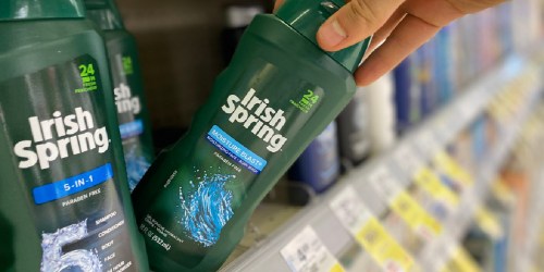 Irish Spring Body Wash Only 50¢ Each After Walgreens Cash Rewards