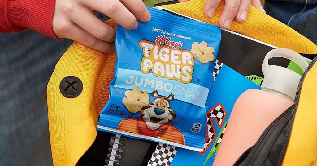 Kelloggs Tiger Paws Snacks