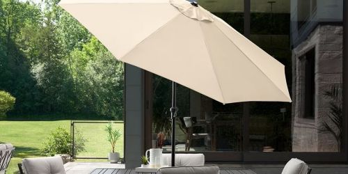 Sonoma 9-Foot Patio Umbrella from $55.99 Shipped for Select Cardholders + Earn $10 Kohl’s Cash