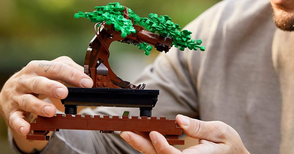 Bonsai tree themed LEGO set built