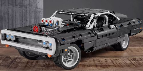 LEGO Technic Fast & Furious Dodge Charger Building Set Just $80 Shipped on Walmart.online (Regularly $100)