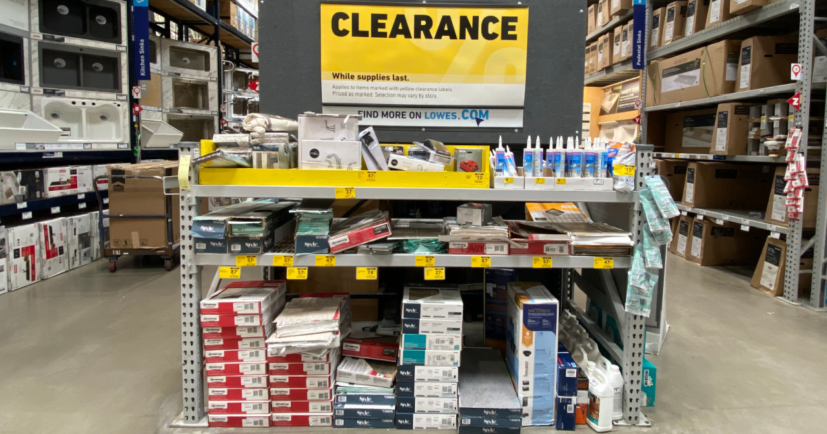 Peel & Stick Vinyl Tiles from 47¢ at Lowe’s