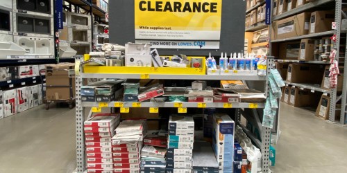 Peel & Stick Vinyl Tiles from 47¢ at Lowe’s