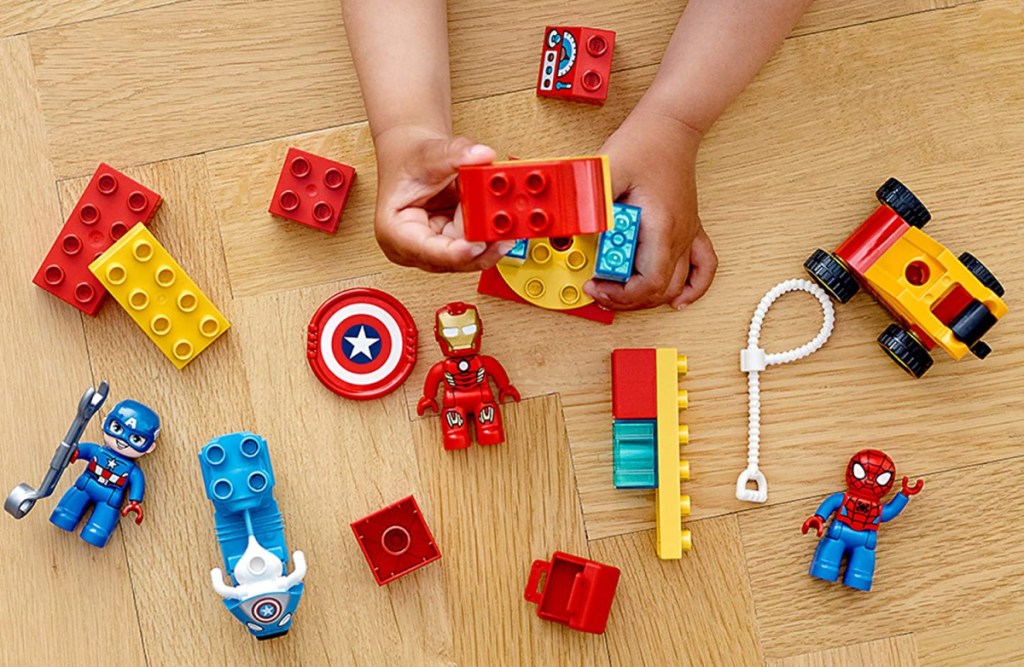 marvel themed LEGO DUPLO set