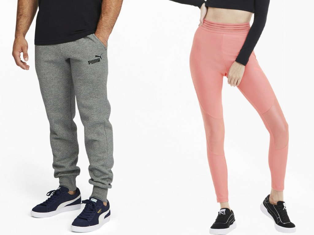 PUMA men's pants and women's leggings