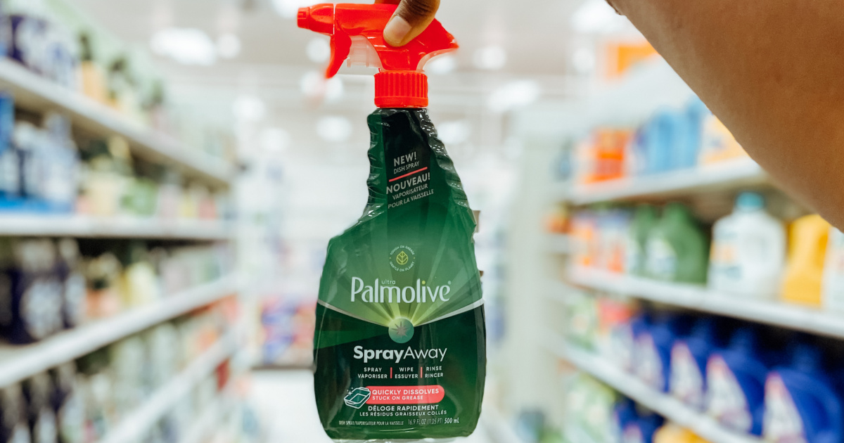 Palmolive Spray Away Dish Spray Only $1.99 After Cash Back at Target (Regularly $4)