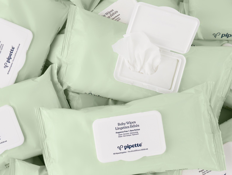 Pipette Baby Wipes