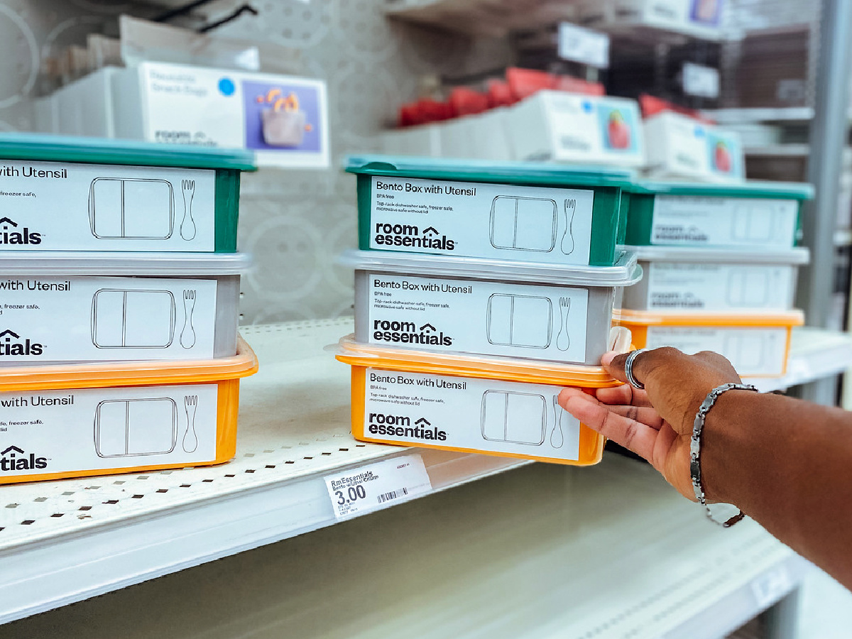 Room Essentials Bento Boxes with Utensils