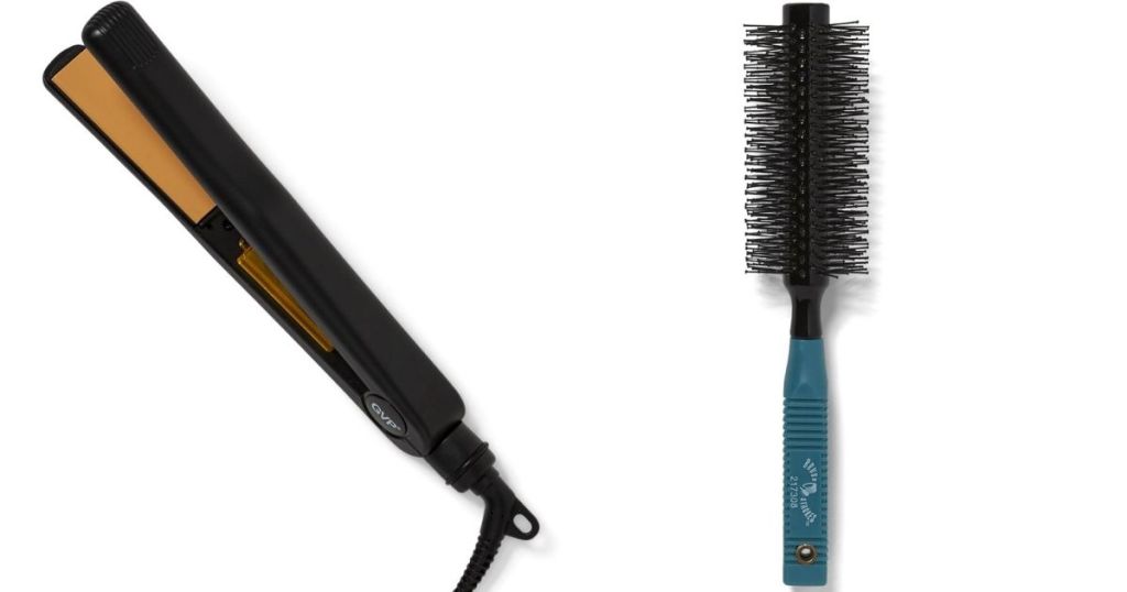 Straightener and Brush