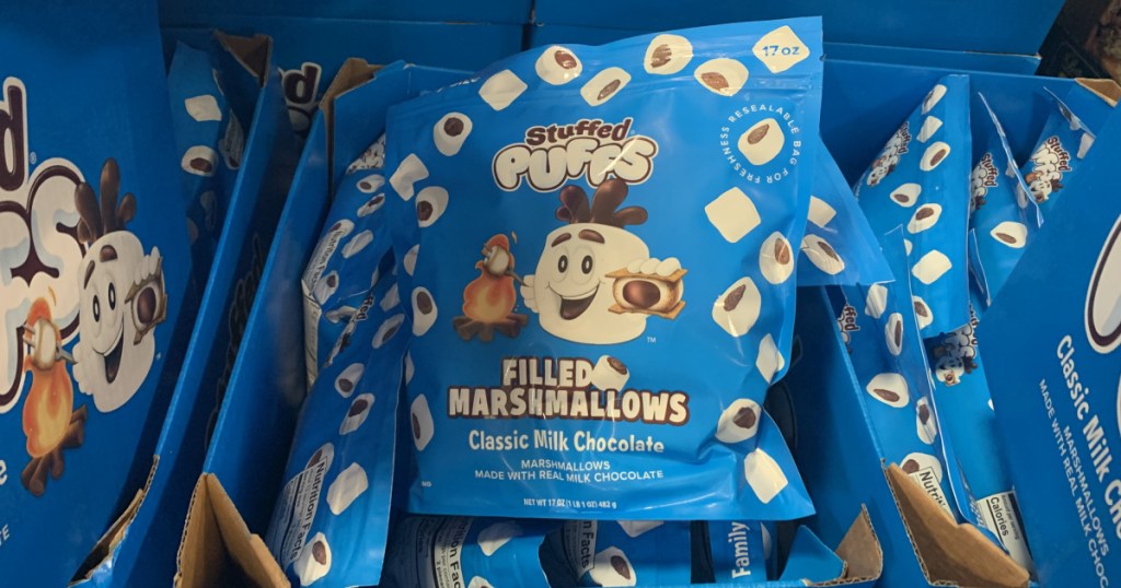 extra large bag of stuffed marshmallows