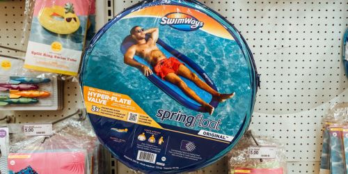 Highly Rated Swimways Spring Float Pool Lounger Only $12.98 on Walmart.online (Regularly $20) + Up to 50% Off More