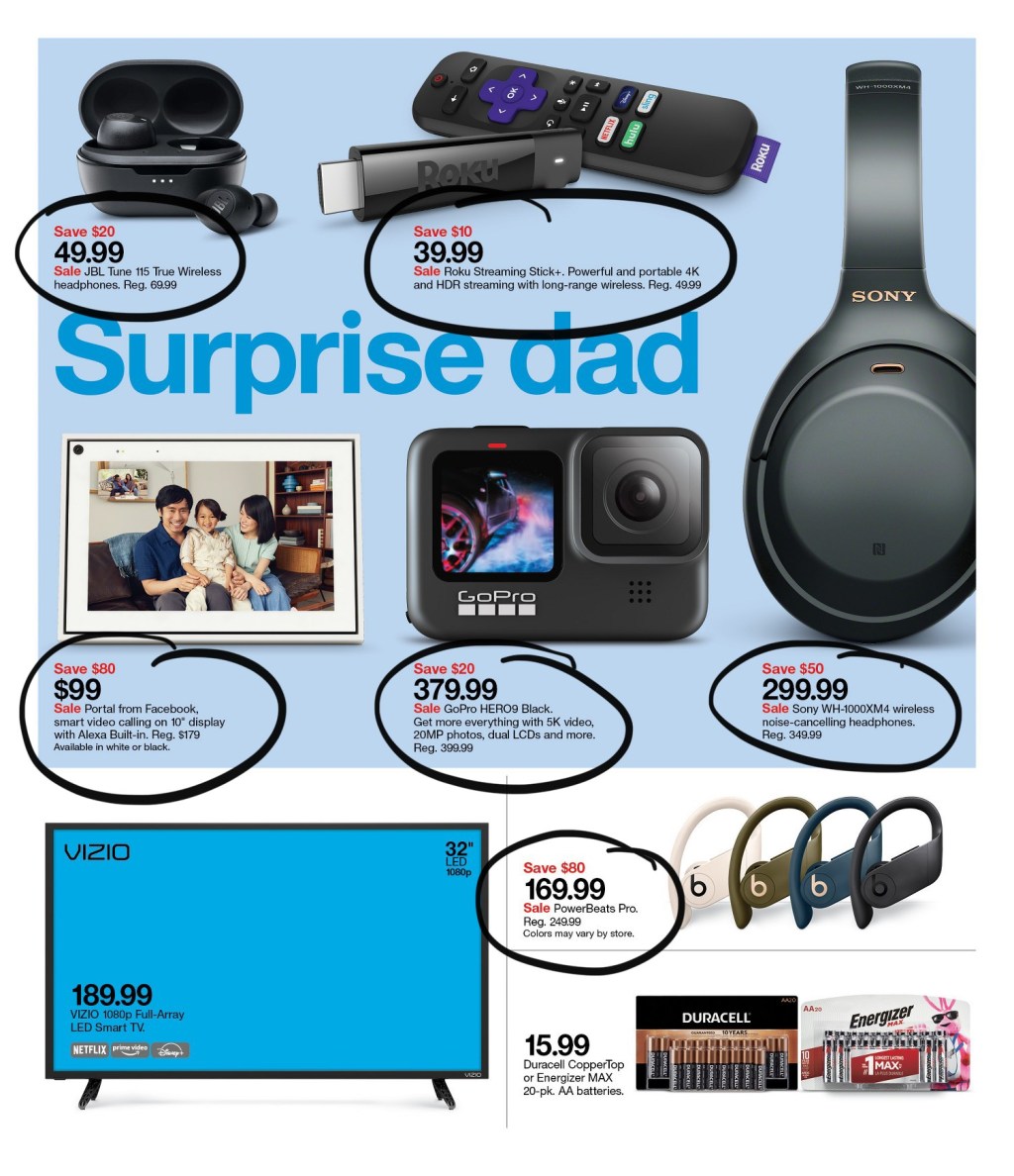 Target ad scan