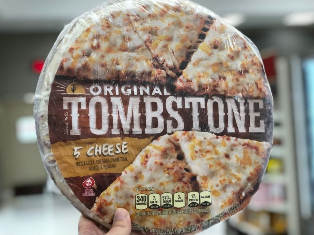 Tombstone frozen pizza