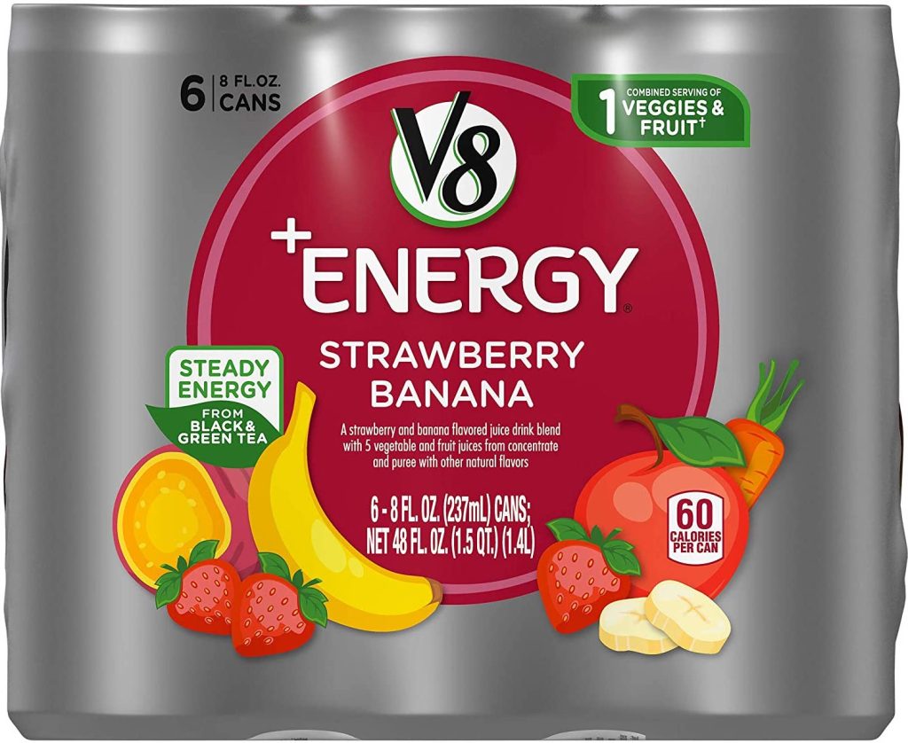 V8 Strawberry Banana 6 pack