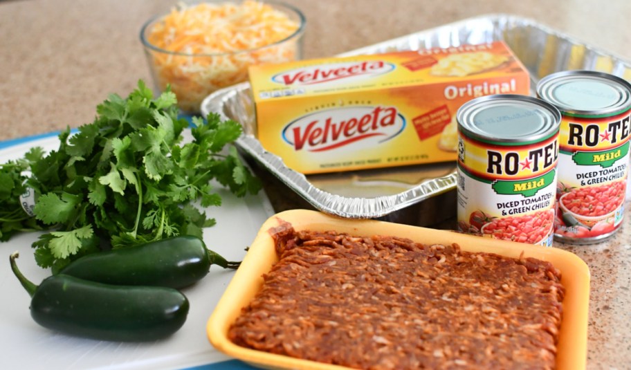 Velveeta Queso Dip Ingredients