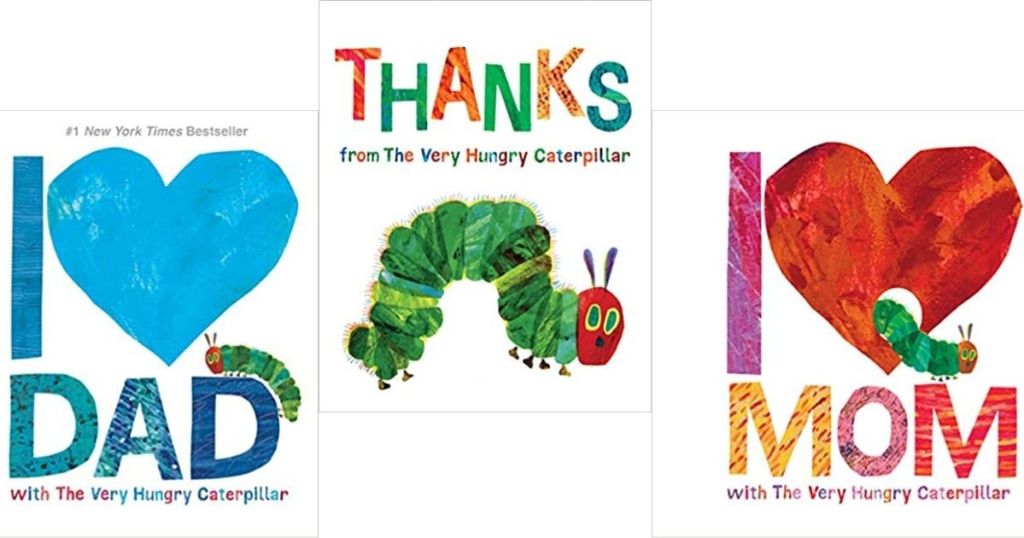 three The Very Hungry Caterpillar Books