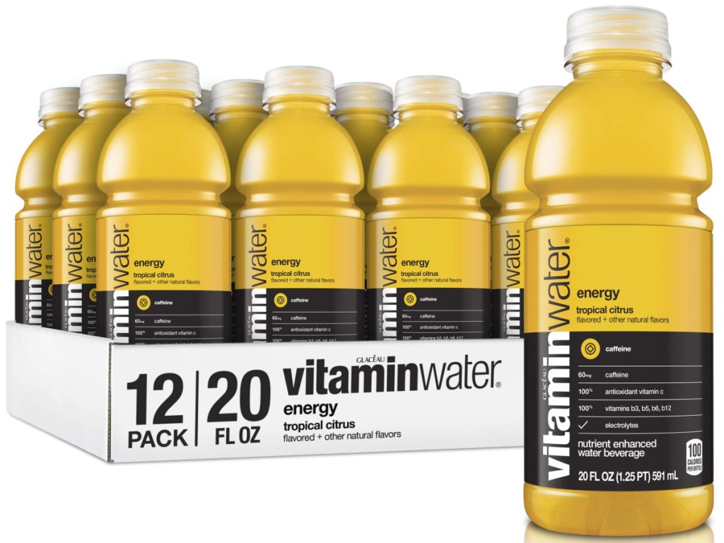 vitaminwater flavored water 12 pack