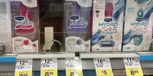 $27 Worth of Schick Men & Women’s Razors Only $6.97 After Walgreens Cash Rewards