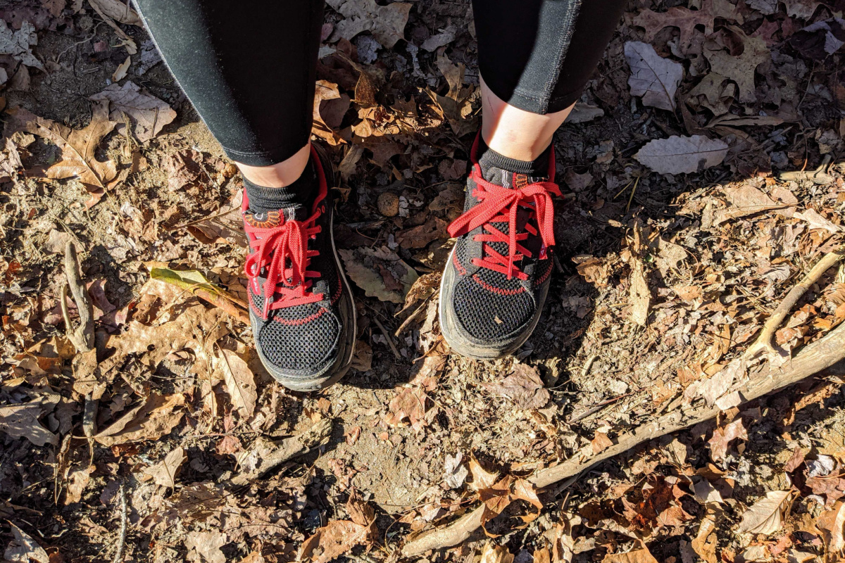 person wearing astral shoes