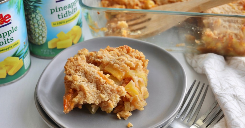 easy pineapple casserole