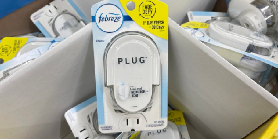 Free Febreze Plug In Warmer After Walmart Cash or Target Offer (Grab One from Each Store)