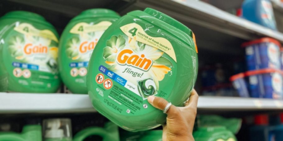 Gain Flings 112-Count Laundry Detergent Pacs Just $16.97 Shipped on Amazon