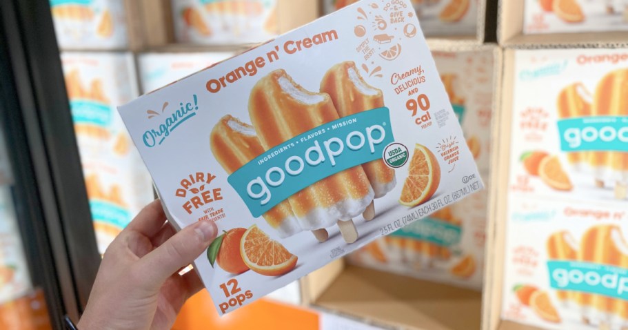 Score a FREE Box of GOODPOP Popsicles