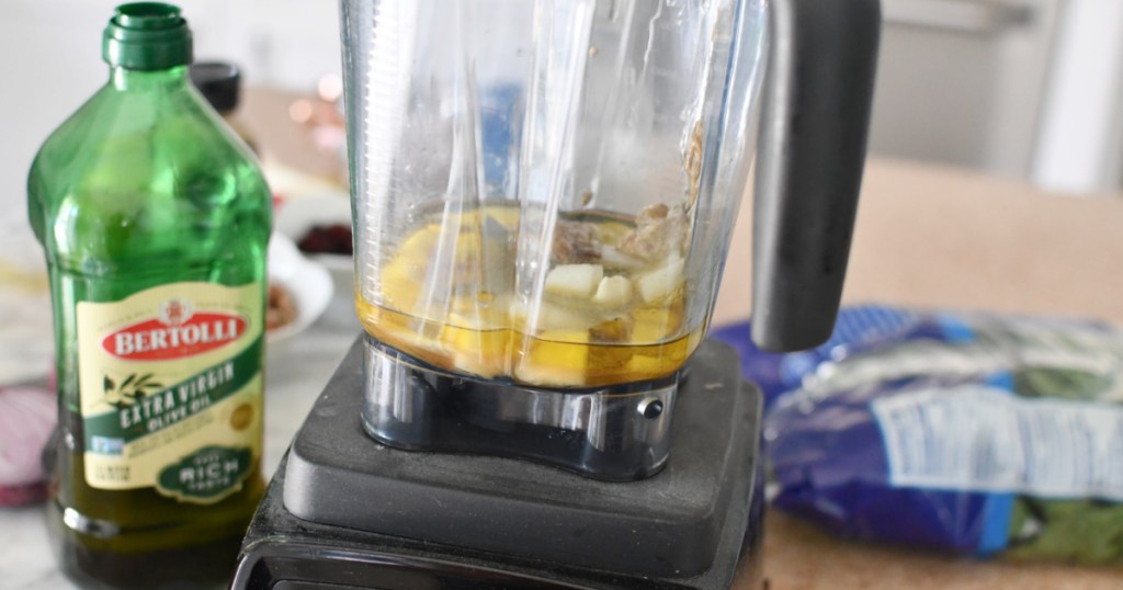 pear salad dressing in a blender