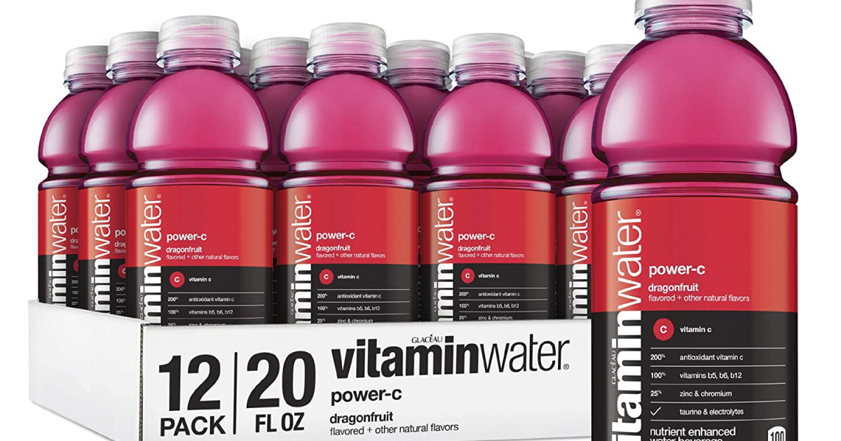 vitaminwater bottles