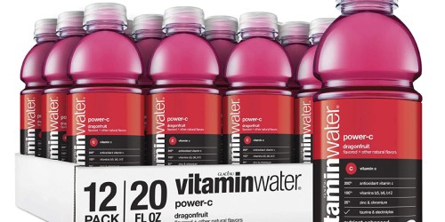 Vitaminwater 12-Packs from $11 Shipped on Amazon