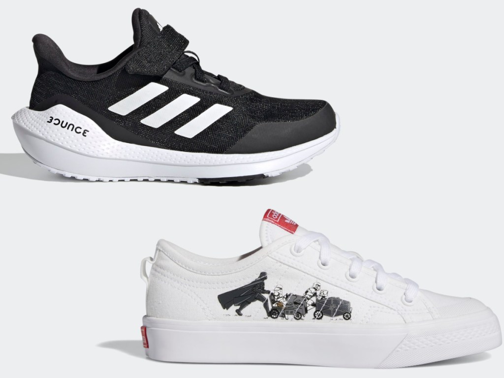 Adidas EQ21 Run El K and Adidas Nizza X Star Wars Shoes