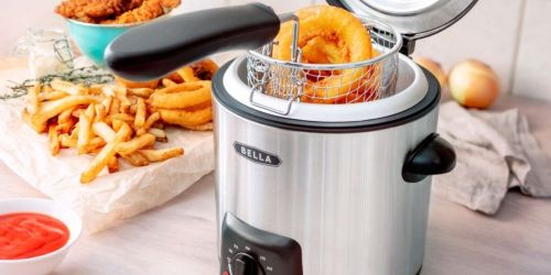 Bella Stainless Steel Deep Fryer Only $19.99 on BestBuy.online (Regularly $30)